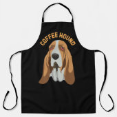 koffiehond schort (Voorkant)