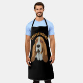 koffiehond schort (Gedragen)