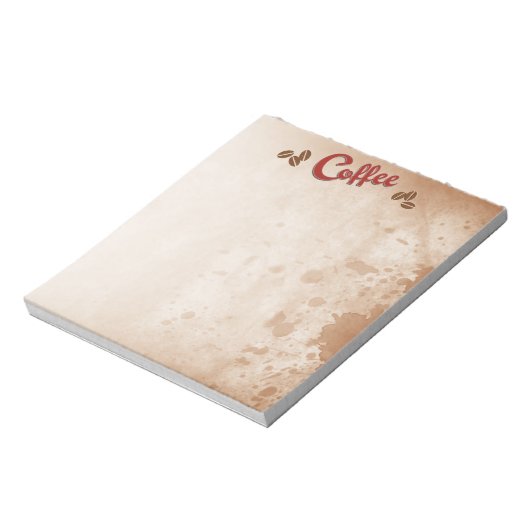 Koffiehoudend Notitieblok (Linkerzijde)