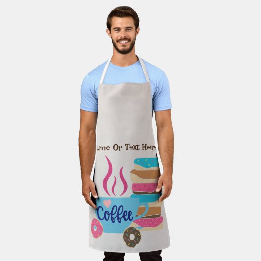 Koffiehuis B Schort (Gedragen)