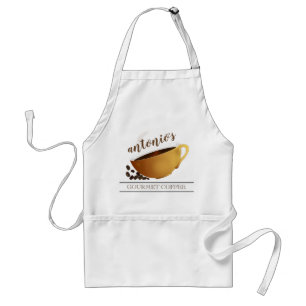 Koffiehuis Barista gepersonaliseerd Standaard Schort