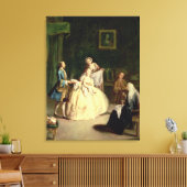 Koffiehuis Canvas Afdruk (Insitu (Woonkamer))