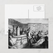 Koffiehuis, Clerkenwell Briefkaart (Voorkant / Achterkant)