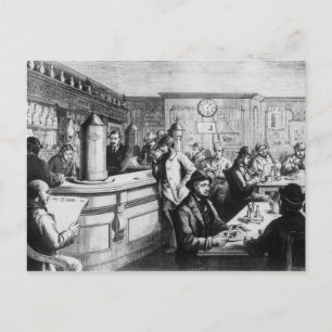 Koffiehuis, Clerkenwell Briefkaart