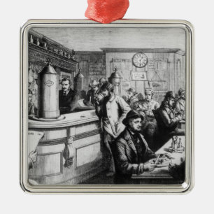 Koffiehuis, Clerkenwell Metalen Ornament