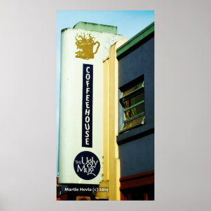 Koffiehuis De lelijke Mok Poster