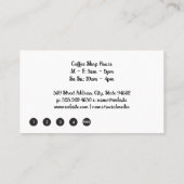 Koffiehuis | Goudmarmer Klantenkaartje (Achterkant)