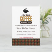 Koffiehuis Kaart (Staand voorkant)