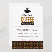 Koffiehuis Kaart (Voorkant / Achterkant)