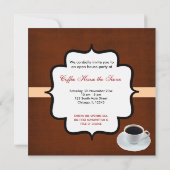 Koffiehuis Kaart (Achterkant)