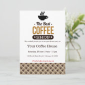 Koffiehuis Kaart (Staand voorkant)