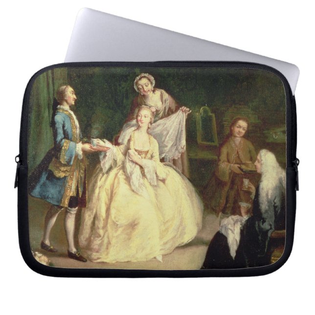 Koffiehuis Laptop Sleeve (Voorkant)