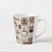 koffiehuis latte mok (Rechts)