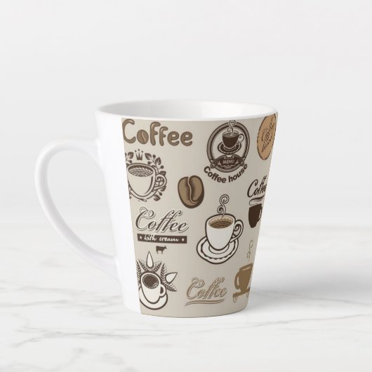 koffiehuis latte mok (Links)