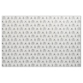 Koffiehuis logo's stof (Fat Quarter)