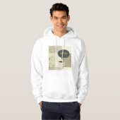 Koffiehuis Menu Mannen Hoodie (Voorkant volledig)