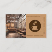 Koffiehuis / Shop Loyalty Kaart (Achterkant)
