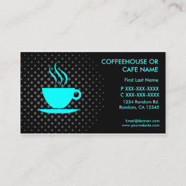 Koffiehuiscafé aangepast visitekaartje