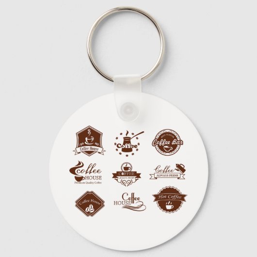 Koffiehuislabel Sleutelhanger (Achterkant)