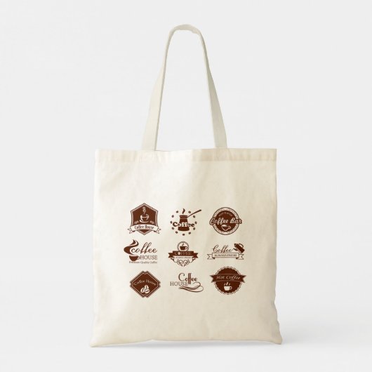 Koffiehuislabel Tote Bag (Achterkant)