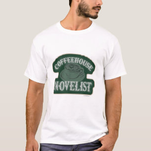 Koffiehuisschrijver Epic Author Life Motto T-shirt