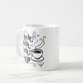KoffieHumor | Cute Shuh-Duh-Fuh-Cup Punny Koffiemok (Voorkant links)