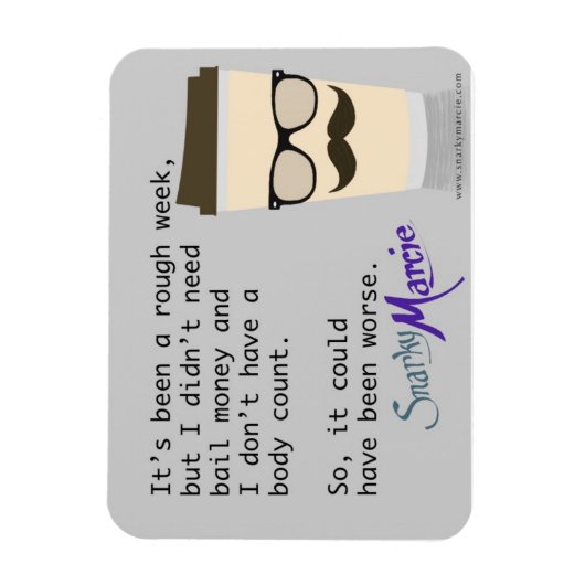 KoffieHumor Magneet (Verticaal)