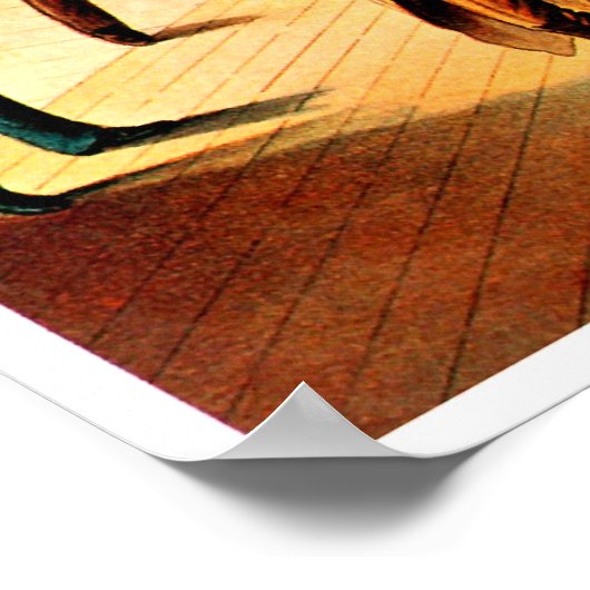 Koffiejags - Afdrukken Poster (Hoek)