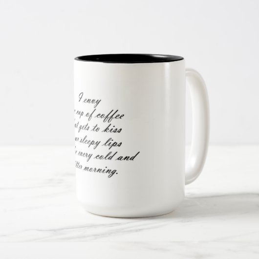 Koffiejank Tweekleurige Koffiemok (Voorkant rechts)