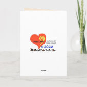 Koffiekaart voor Valentijnsdag Kaart (Achterkant)