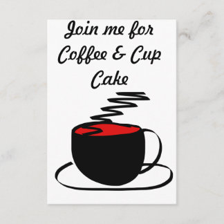 koffiekaartje kaart