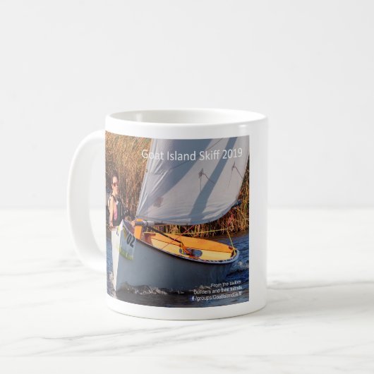 Koffiekalender voor 2019: Goat Island Skiff Koffiemok (Voorkant links)