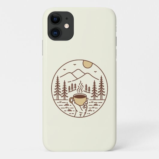 Koffiekamp en Natuur 2 Case-Mate iPhone Case (Achterkant)
