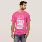 Koffiekamperen T-shirt (Voorkant volledig)