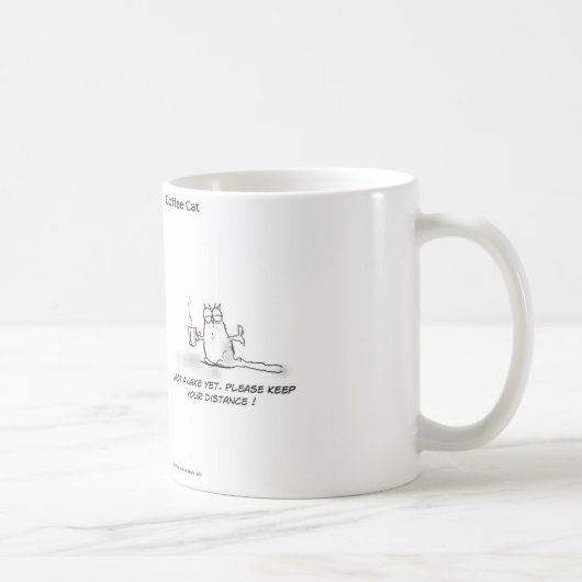 Koffiekat - mok koffie (Rechts)