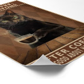 koffiekat poster (Hoek)