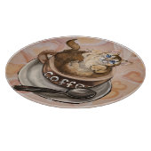 Koffiekat Snijplank (Hoek)