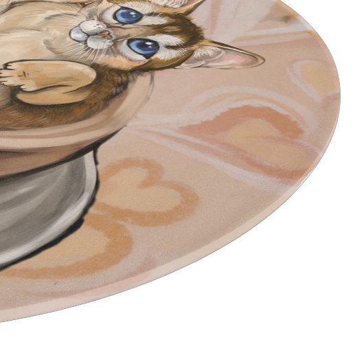 Koffiekat Snijplank (Hoek)