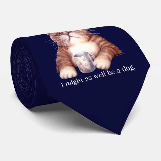 KoffiekAT-Stropdas Stropdas (Opgerold)