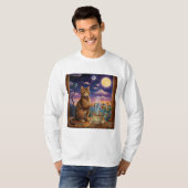 Koffiekat T-shirt (Voorkant volledig)