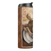 Koffiekat Thermosbeker (Gedraaid links)