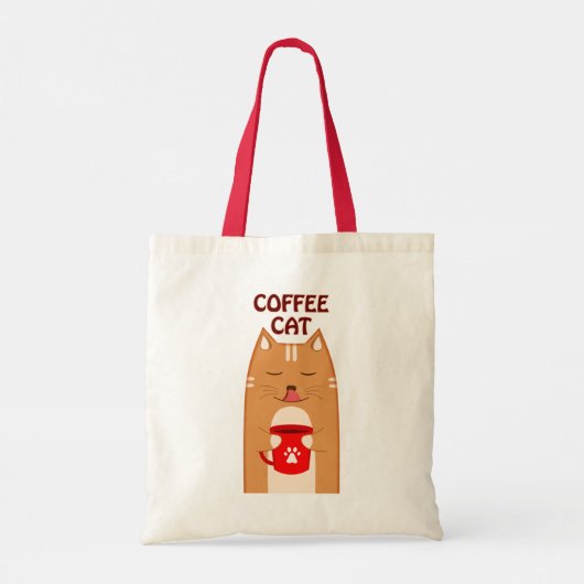 Koffiekat | tote bag (Achterkant)
