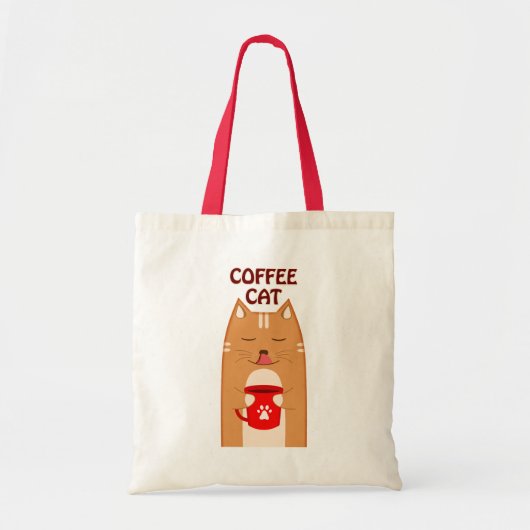 Koffiekat | tote bag (Voorkant)