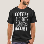 KoffiekATTEN EN -haakjes T-shirt (Voorkant)