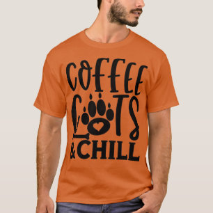 Koffiekatten en kookkattenkatten Kat T-shirt