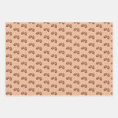 Koffiekatten Patroon Inpakpapier Vel (Voorkant 2)