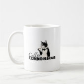 Koffiekenner Schattigee Classy Kattenkoffie Mok (Links)
