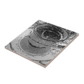 Koffiekeramische Tegel Tegeltje (Zijkant)