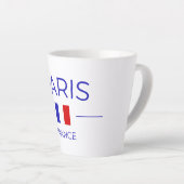 Koffieketen van Parijs Latte Mok (Rechterhoek)