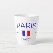 Koffieketen van Parijs Latte Mok (Voorkant)